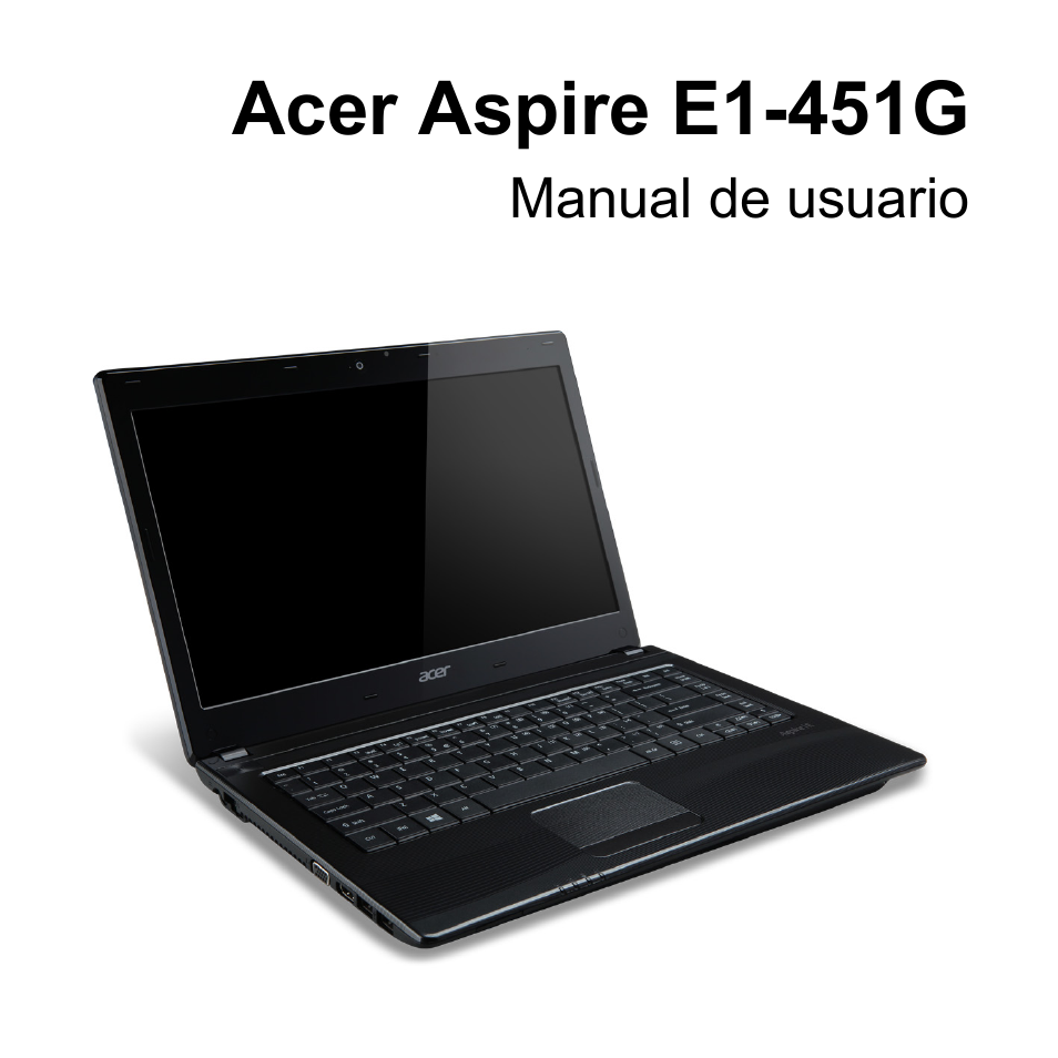 Español, Acer aspire e1-451g | Acer W700P User Manual | Page 449 / 3264
