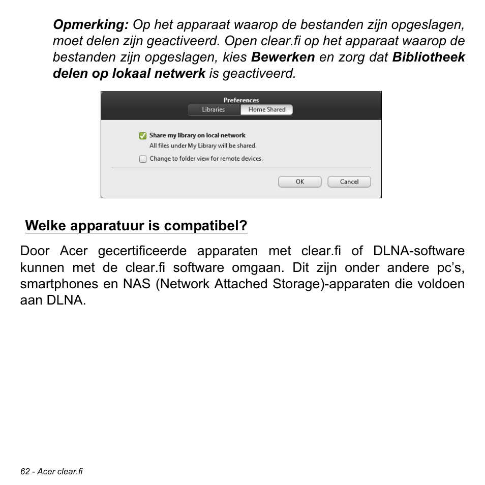 Welke apparatuur is compatibel | Acer W700P User Manual | Page 736 / 3264