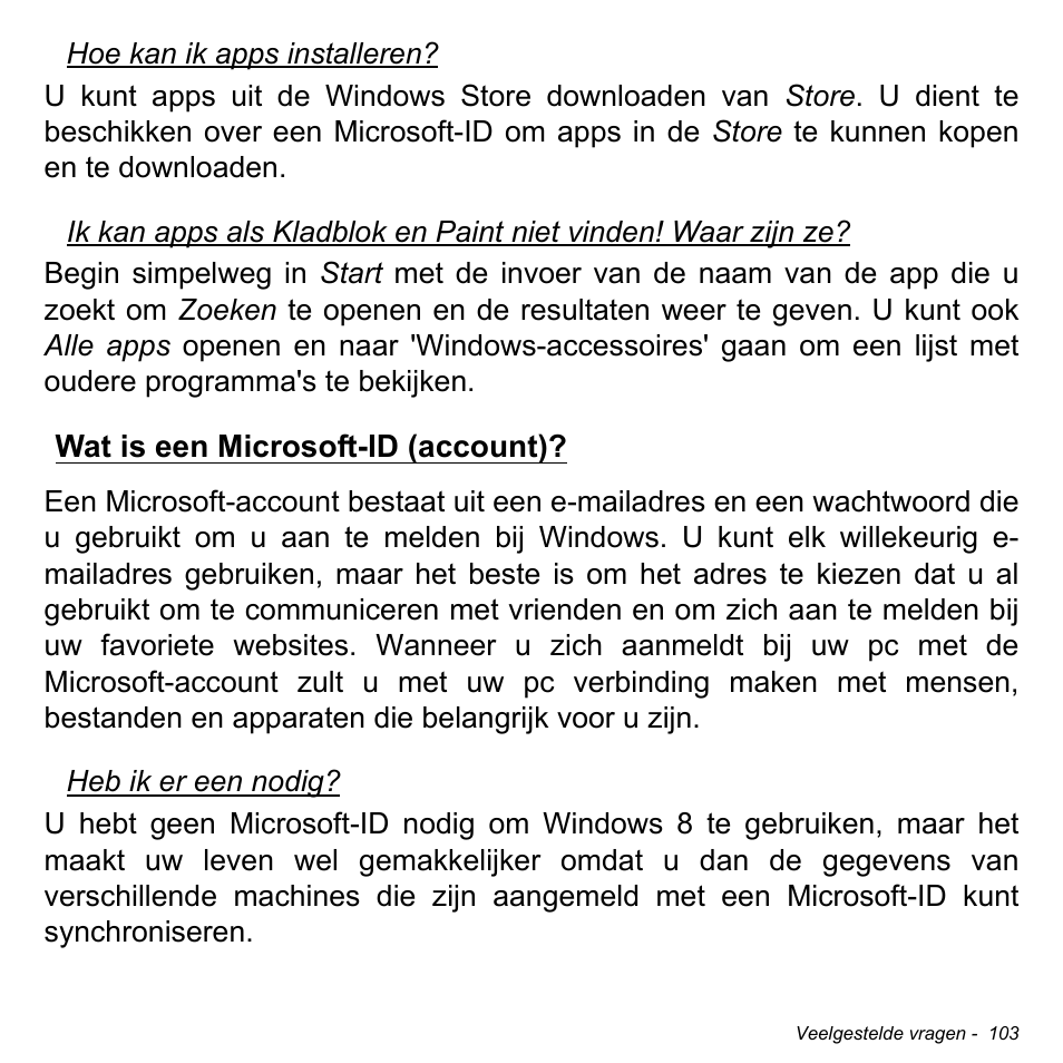 Wat is een microsoft-id (account) | Acer W700P User Manual | Page 777 / 3264