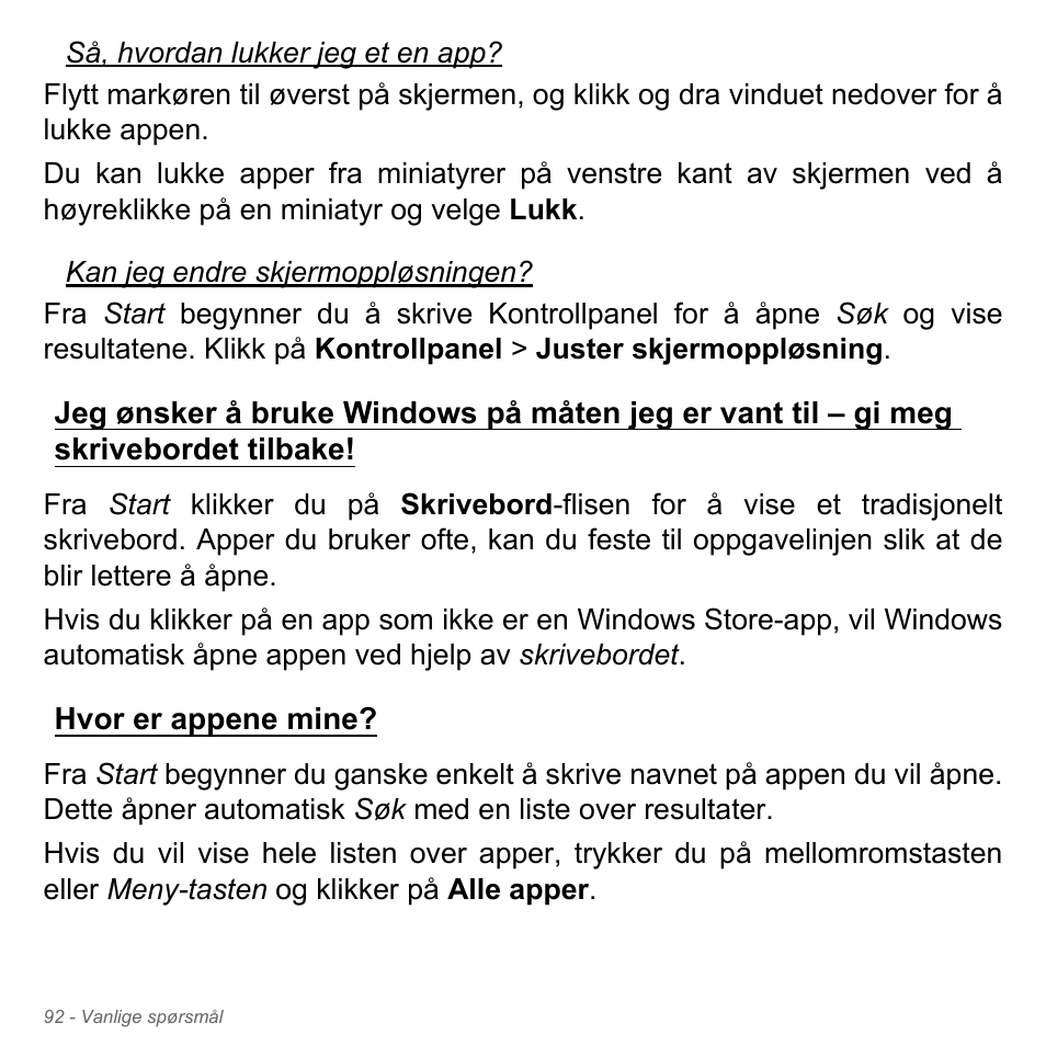 Hvor er appene mine | Acer W700P User Manual | Page 878 / 3264