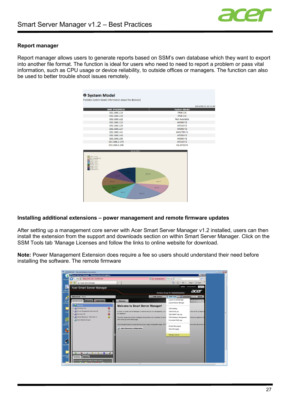 Acer Veriton P530 F2 User Manual | Page 27 / 37