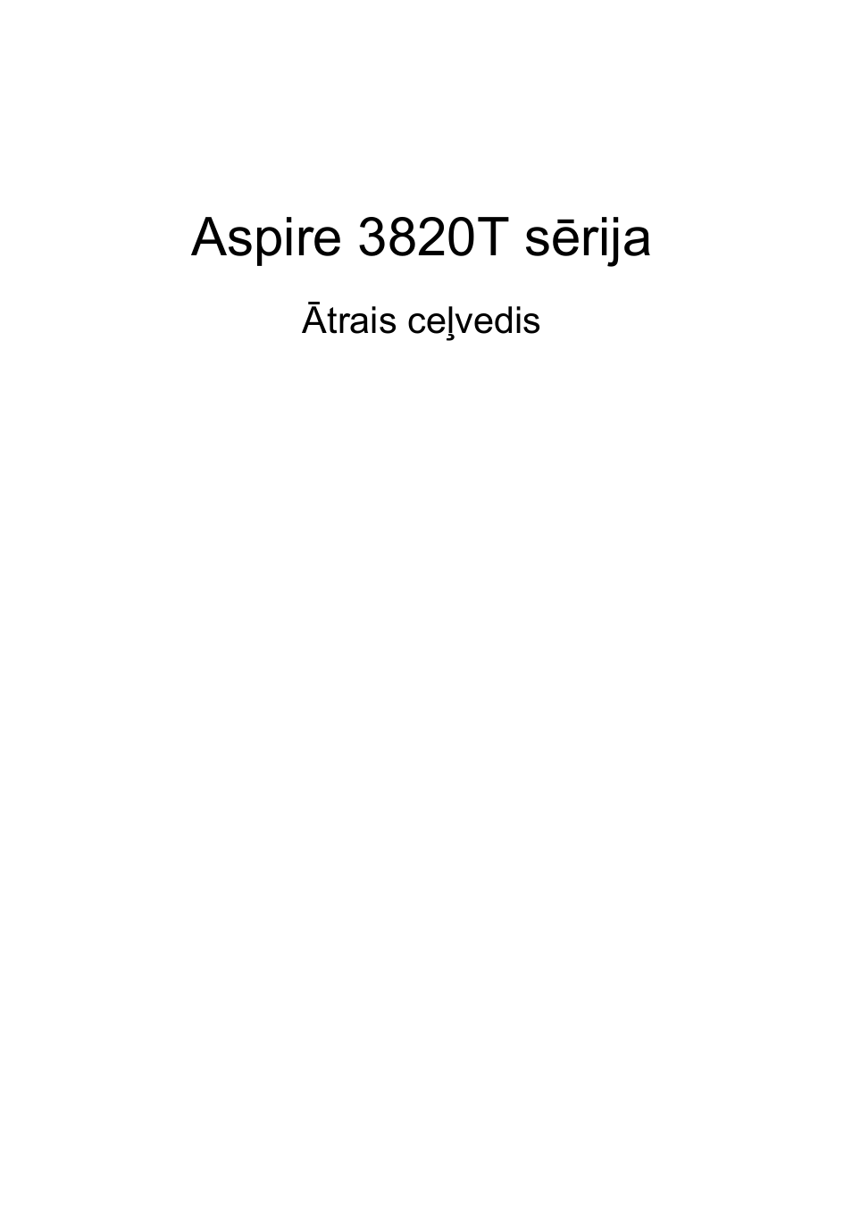 Latviski, Aspire 3820t sērija | Acer Aspire 3820ZG User Manual | Page 215 / 313