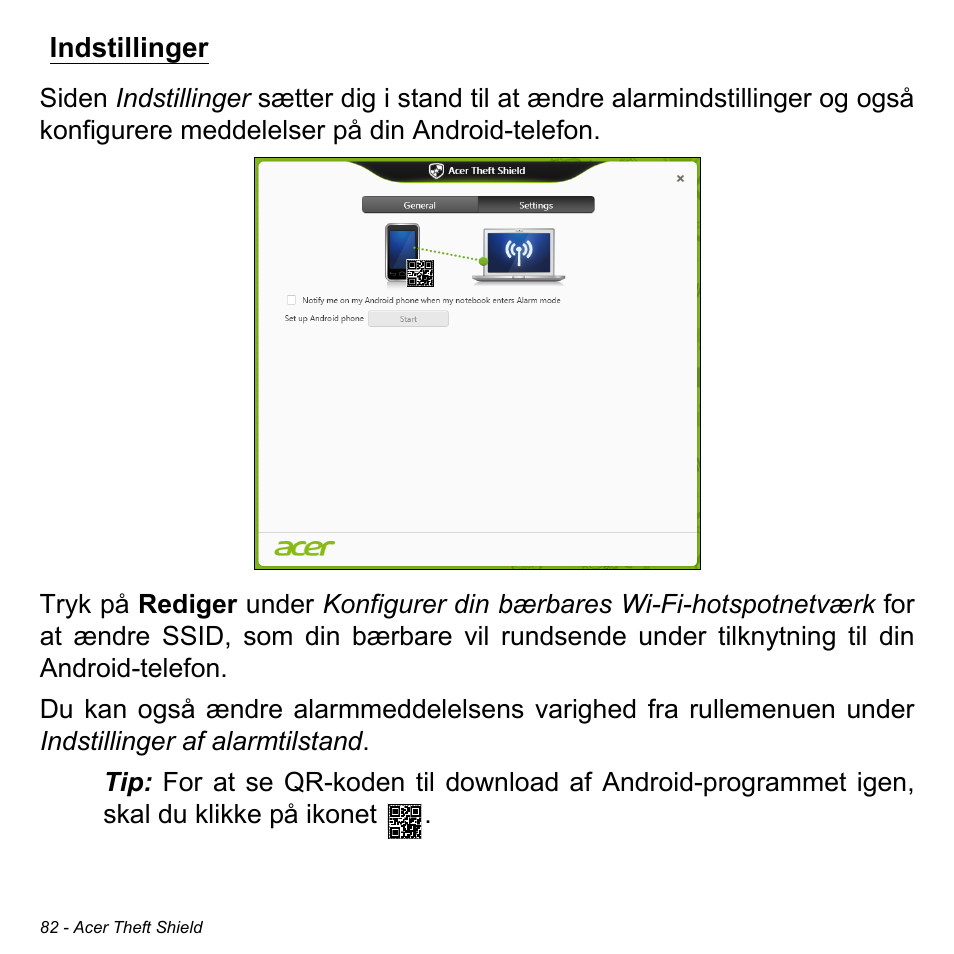 Indstillinger | Acer Aspire S3-391 User Manual | Page 1052 / 3554