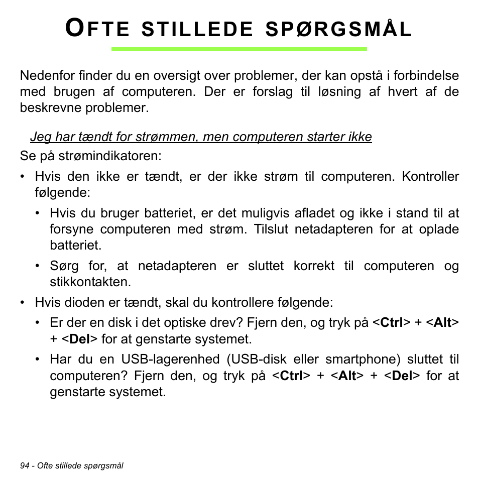 Ofte stillede spørgsmål, Stillede, Spørgsmål | Acer Aspire S3-391 User Manual | Page 1064 / 3554