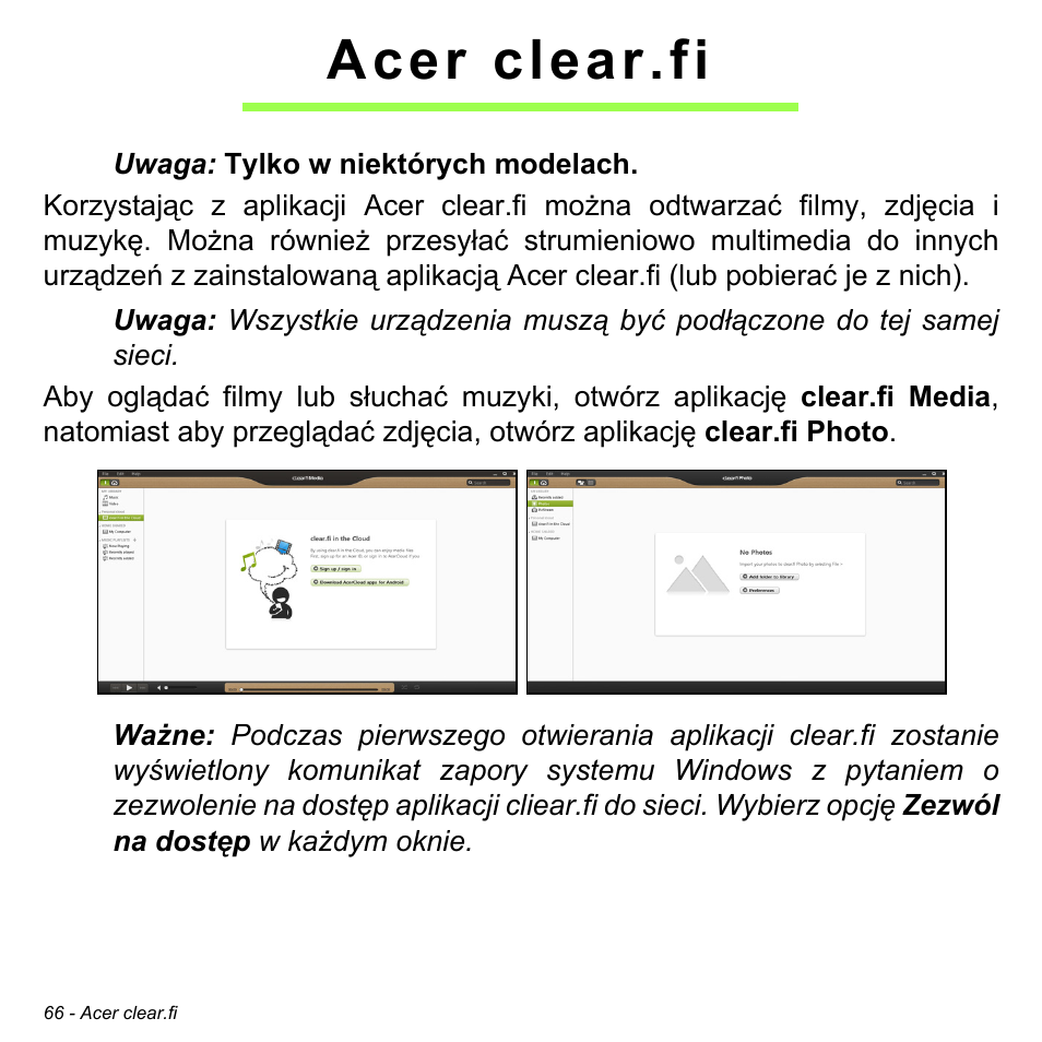 Acer clear.fi | Acer Aspire S3-391 User Manual | Page 1510 / 3554