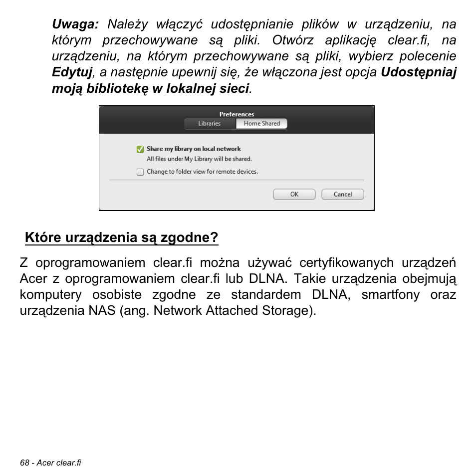 Które urządzenia są zgodne | Acer Aspire S3-391 User Manual | Page 1512 / 3554