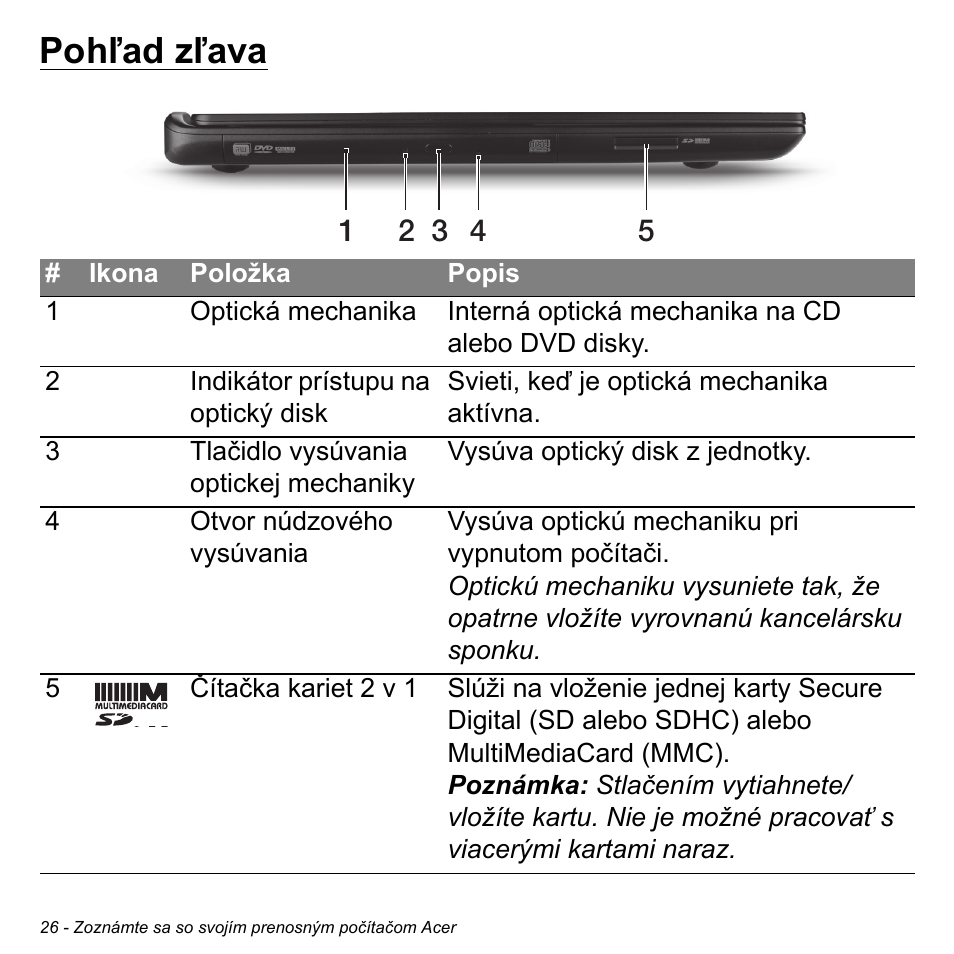 Pohľad zľava | Acer Aspire S3-391 User Manual | Page 1837 / 3554