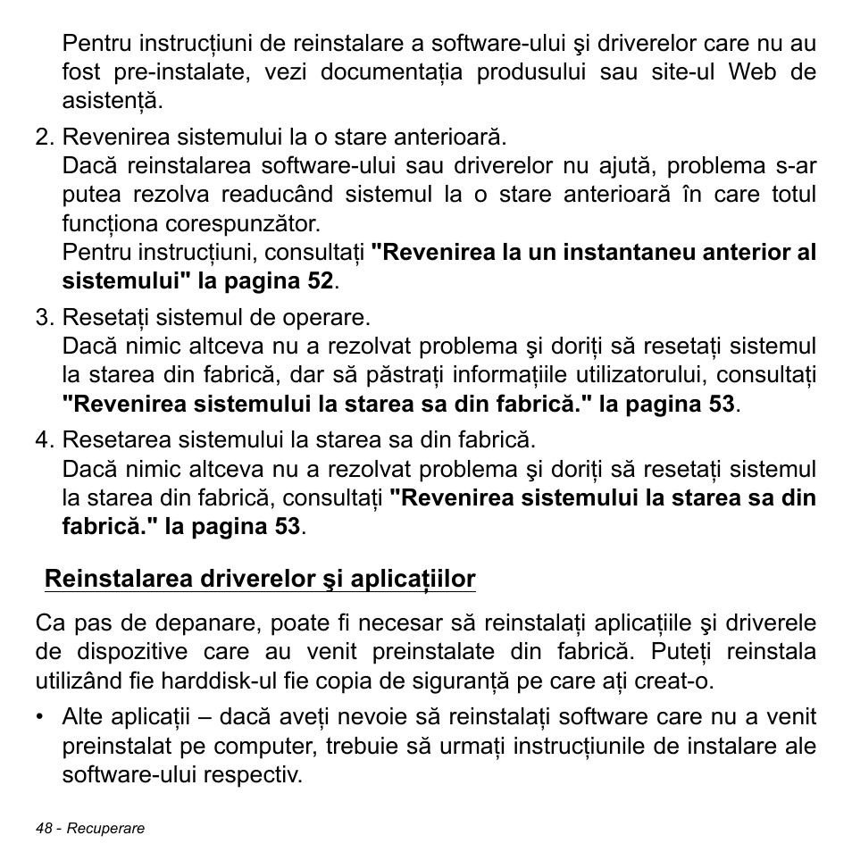 Reinstalarea driverelor şi aplicaţiilor | Acer Aspire S3-391 User Manual | Page 2209 / 3554