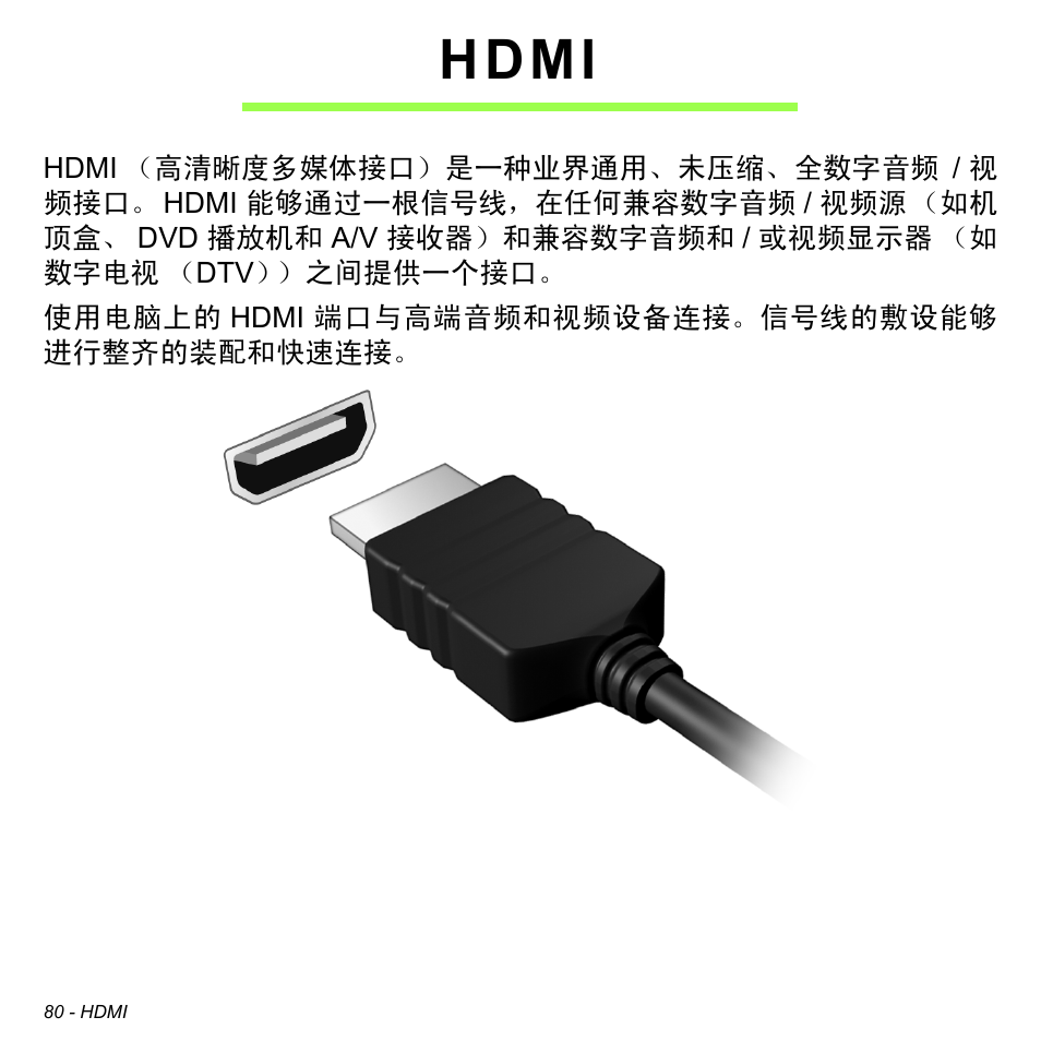 Hdmi | Acer Aspire S3-391 User Manual | Page 3299 / 3554