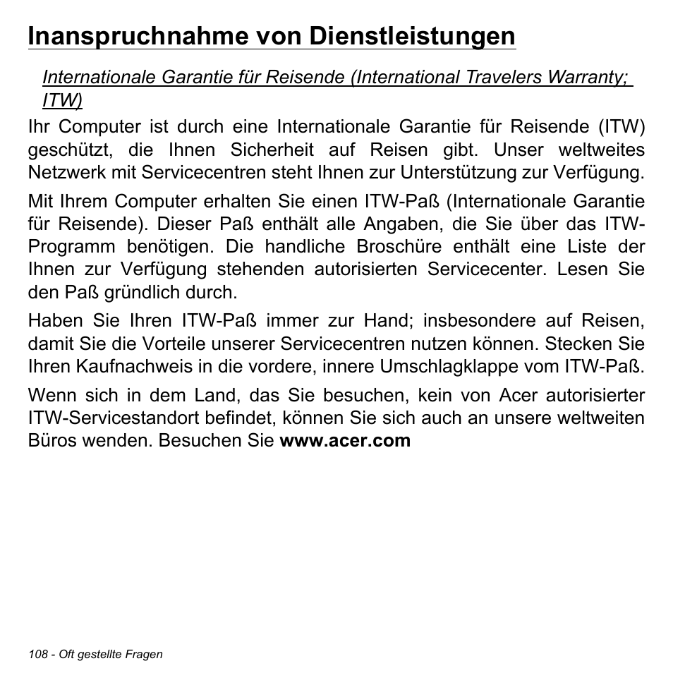 Inanspruchnahme von dienstleistungen | Acer Aspire S3-391 User Manual | Page 344 / 3554