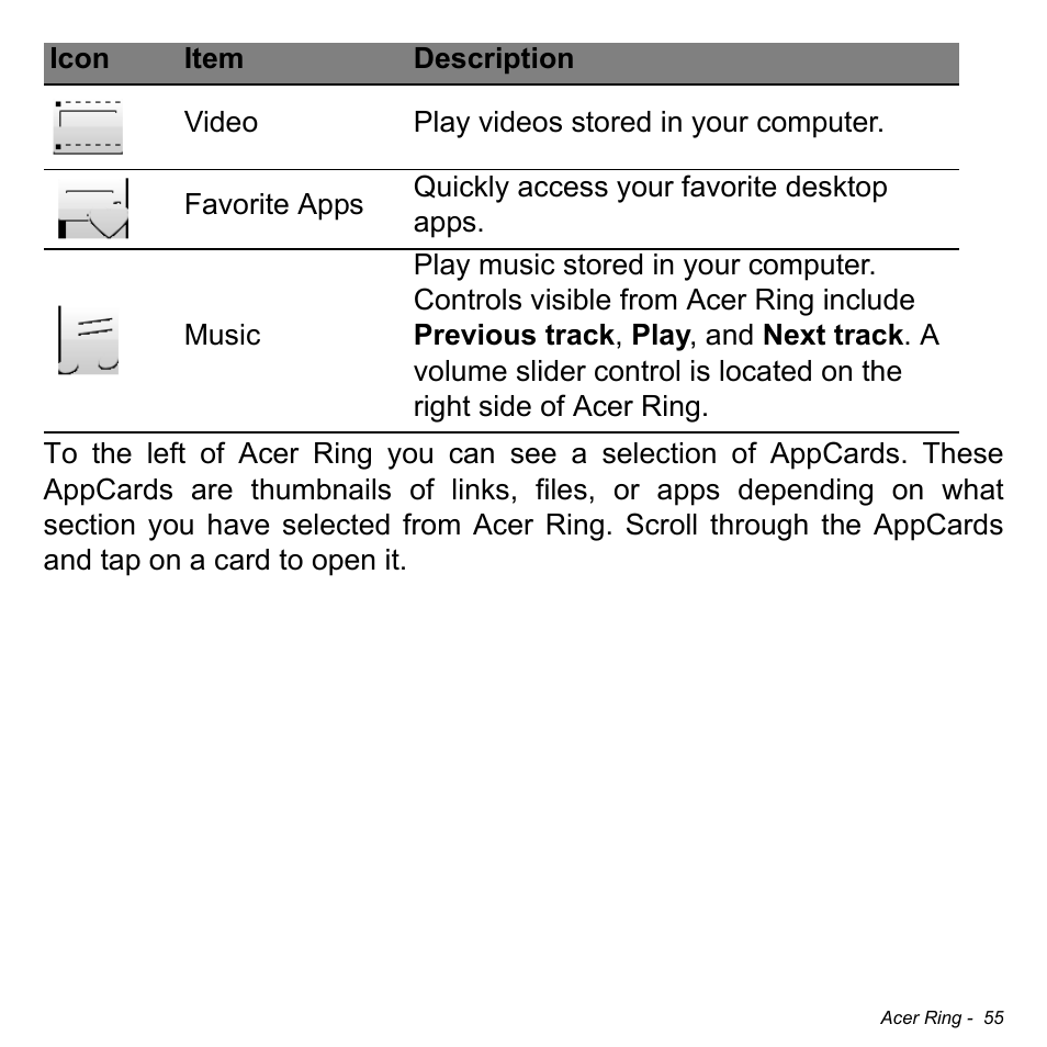 Acer Aspire S3-391 User Manual | Page 56 / 3554