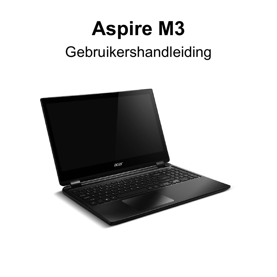 Nederlands, Aspire m3 | Acer Aspire S3-391 User Manual | Page 736 / 3554