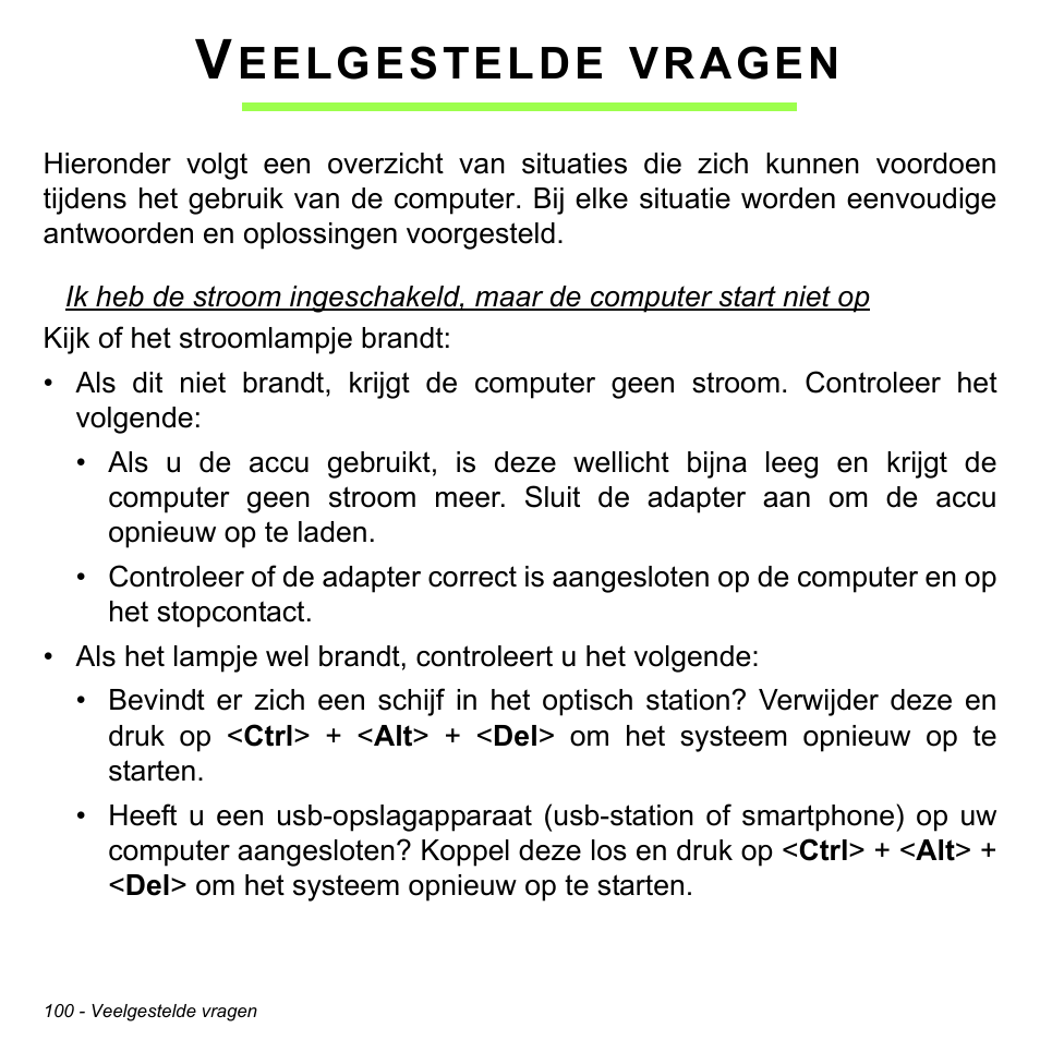 Veelgestelde vragen, Eelgestelde, Vragen | Acer Aspire S3-391 User Manual | Page 835 / 3554