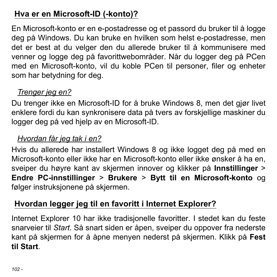 Hva er en microsoft-id (-konto) | Acer Aspire S3-391 User Manual | Page 959 / 3554