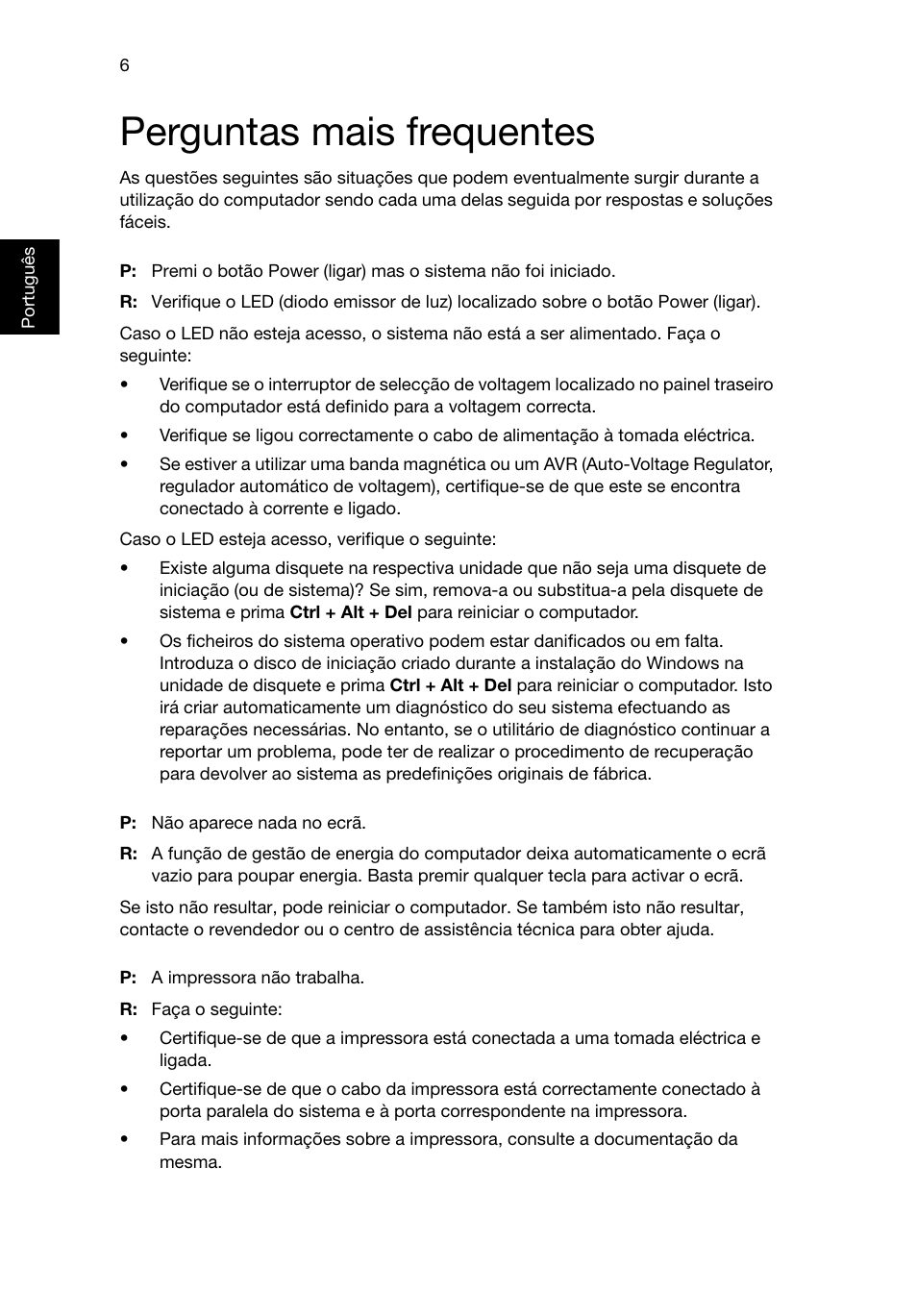 Perguntas mais frequentes | Acer RL80 User Manual | Page 210 / 764