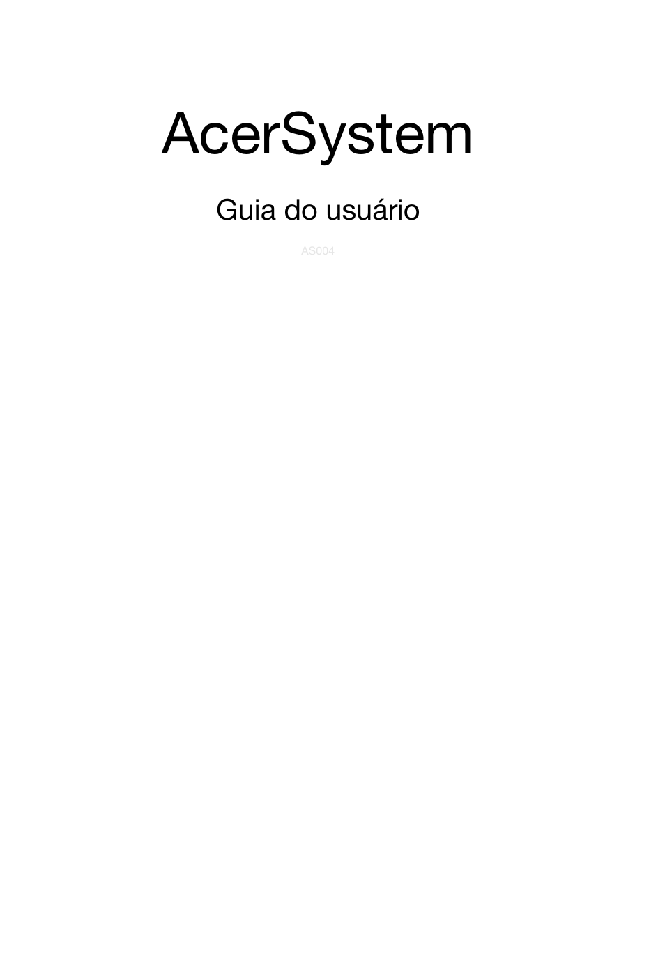 Português (brasil), Acersystem | Acer RL80 User Manual | Page 221 / 764