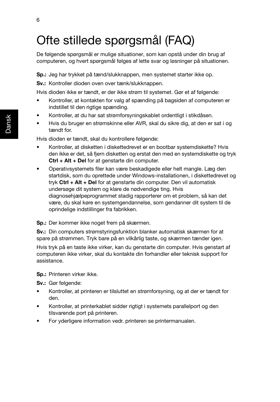 Ofte stillede spørgsmål (faq) | Acer RL80 User Manual | Page 316 / 764