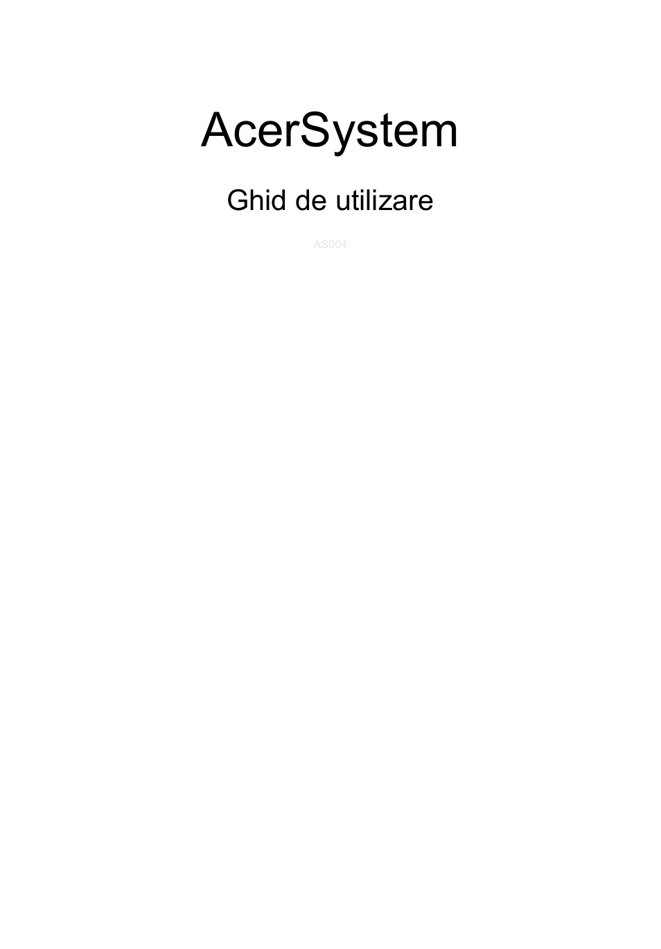 Română, Acersystem, Ghid de utilizare | Acer RL80 User Manual | Page 489 / 764