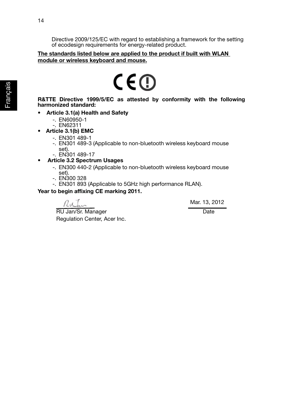 Acer RL80 User Manual | Page 54 / 764