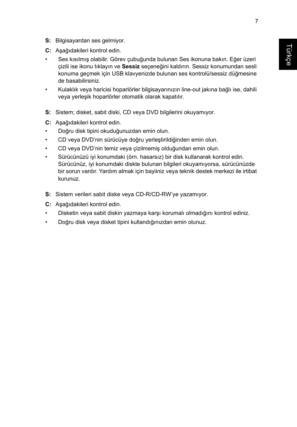 Türkçe | Acer RL80 User Manual | Page 563 / 764