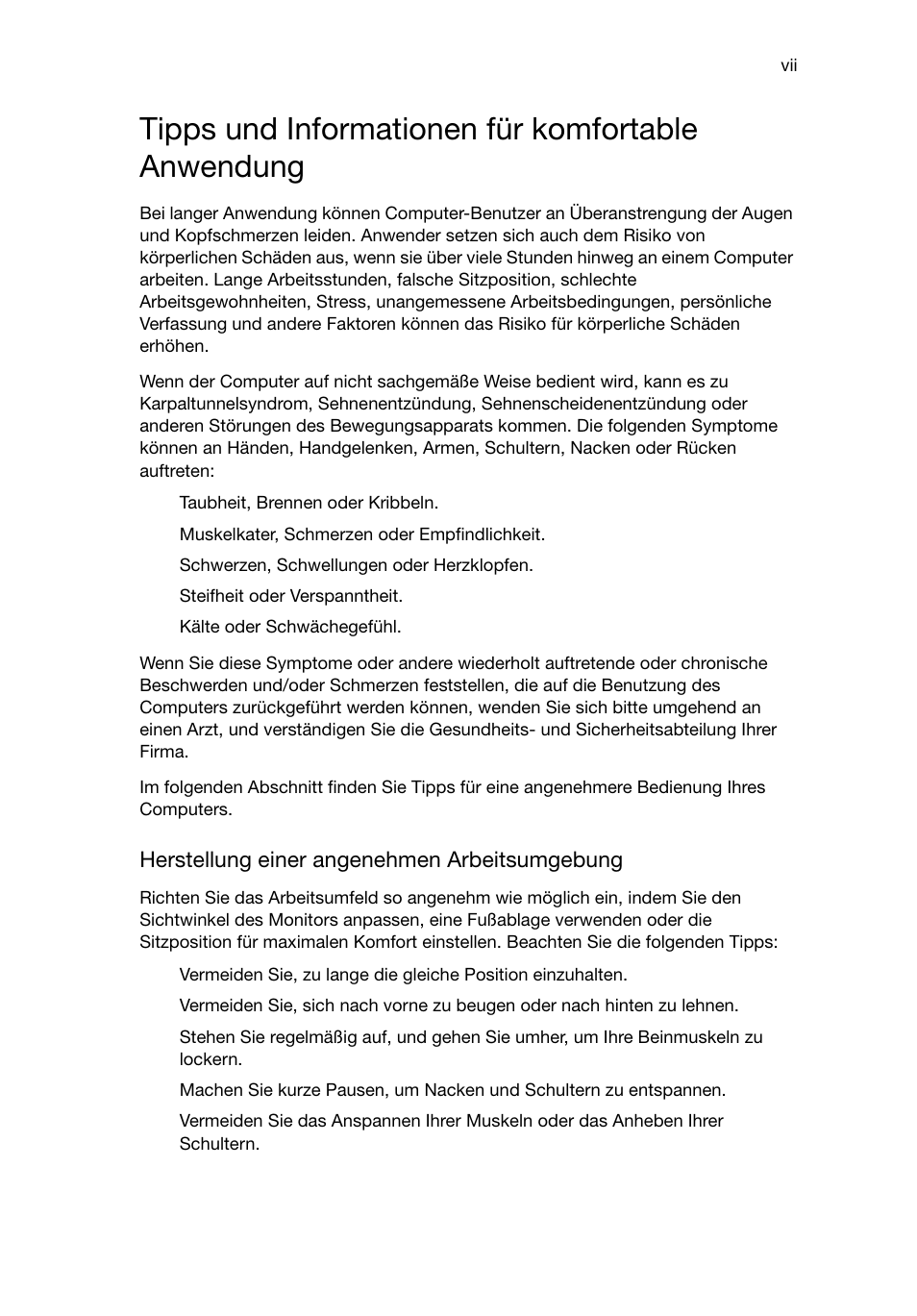 Tipps und informationen für komfortable anwendung | Acer RL80 User Manual | Page 89 / 764