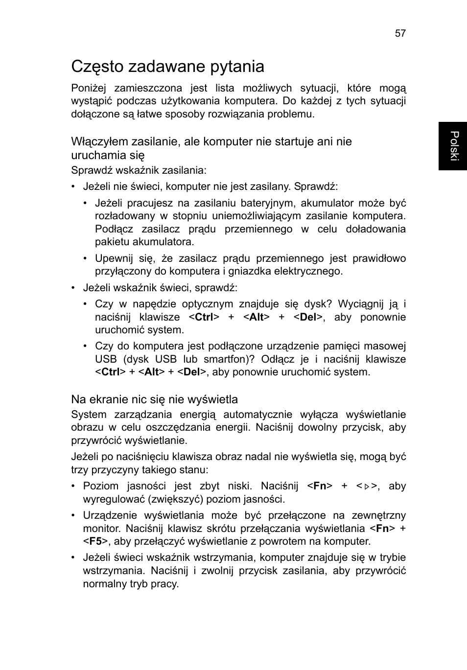 Często zadawane pytania | Acer TravelMate P253-MG User Manual | Page 1187 / 2736