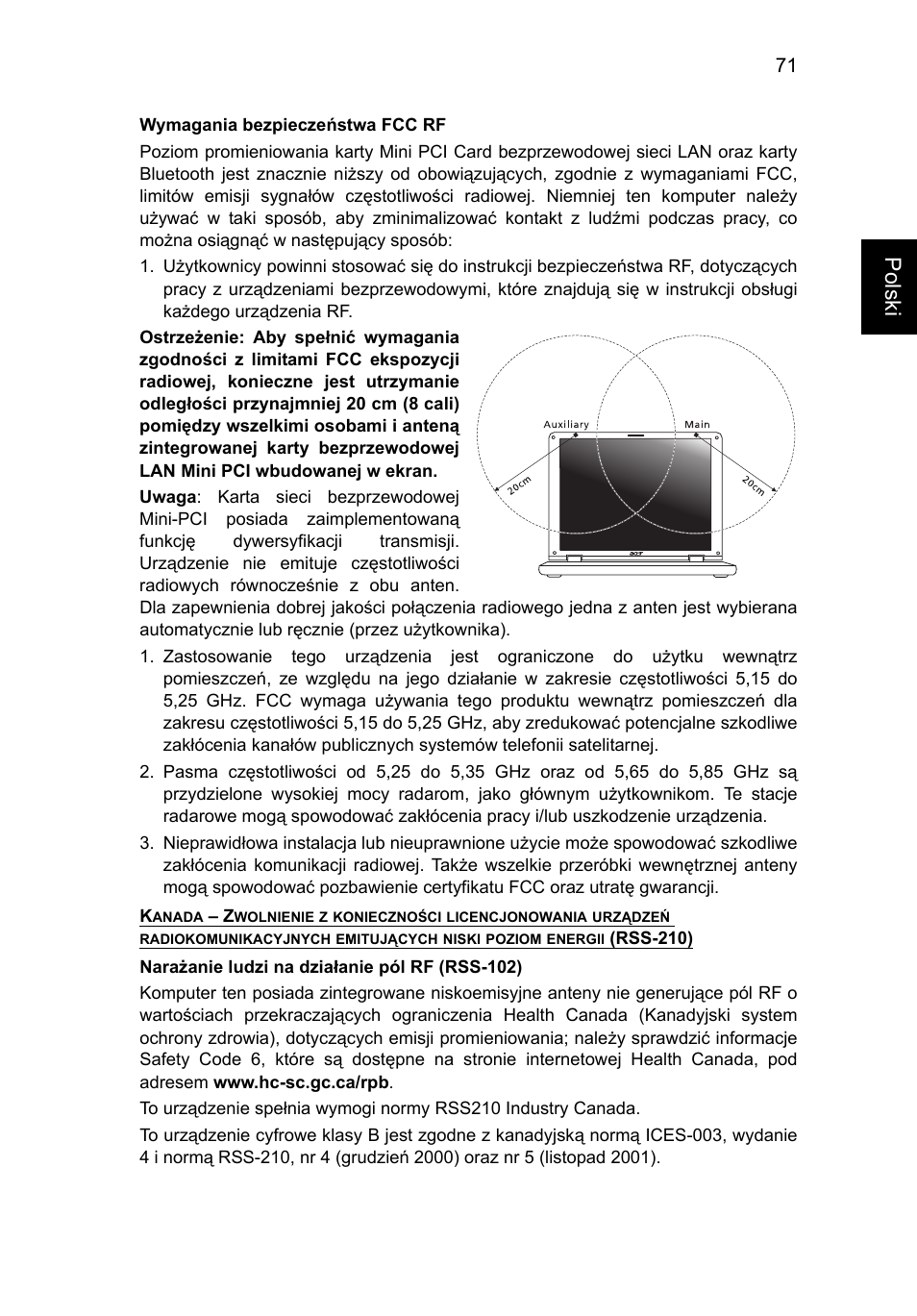 Polski | Acer TravelMate P253-MG User Manual | Page 1201 / 2736