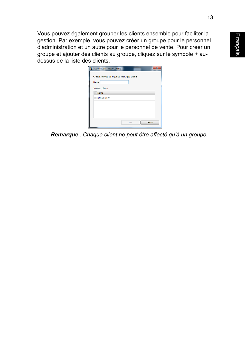 Français | Acer TravelMate P253-MG User Manual | Page 121 / 2736