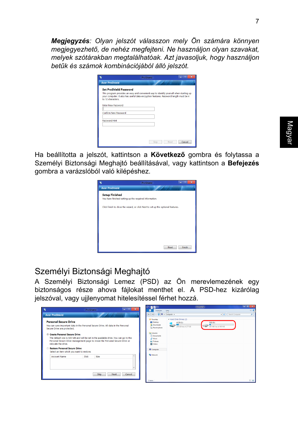 Személyi biztonsági meghajtó | Acer TravelMate P253-MG User Manual | Page 1229 / 2736