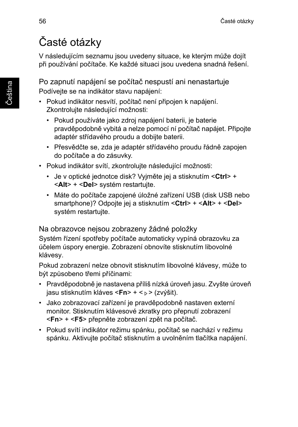 Časté otázky | Acer TravelMate P253-MG User Manual | Page 1370 / 2736