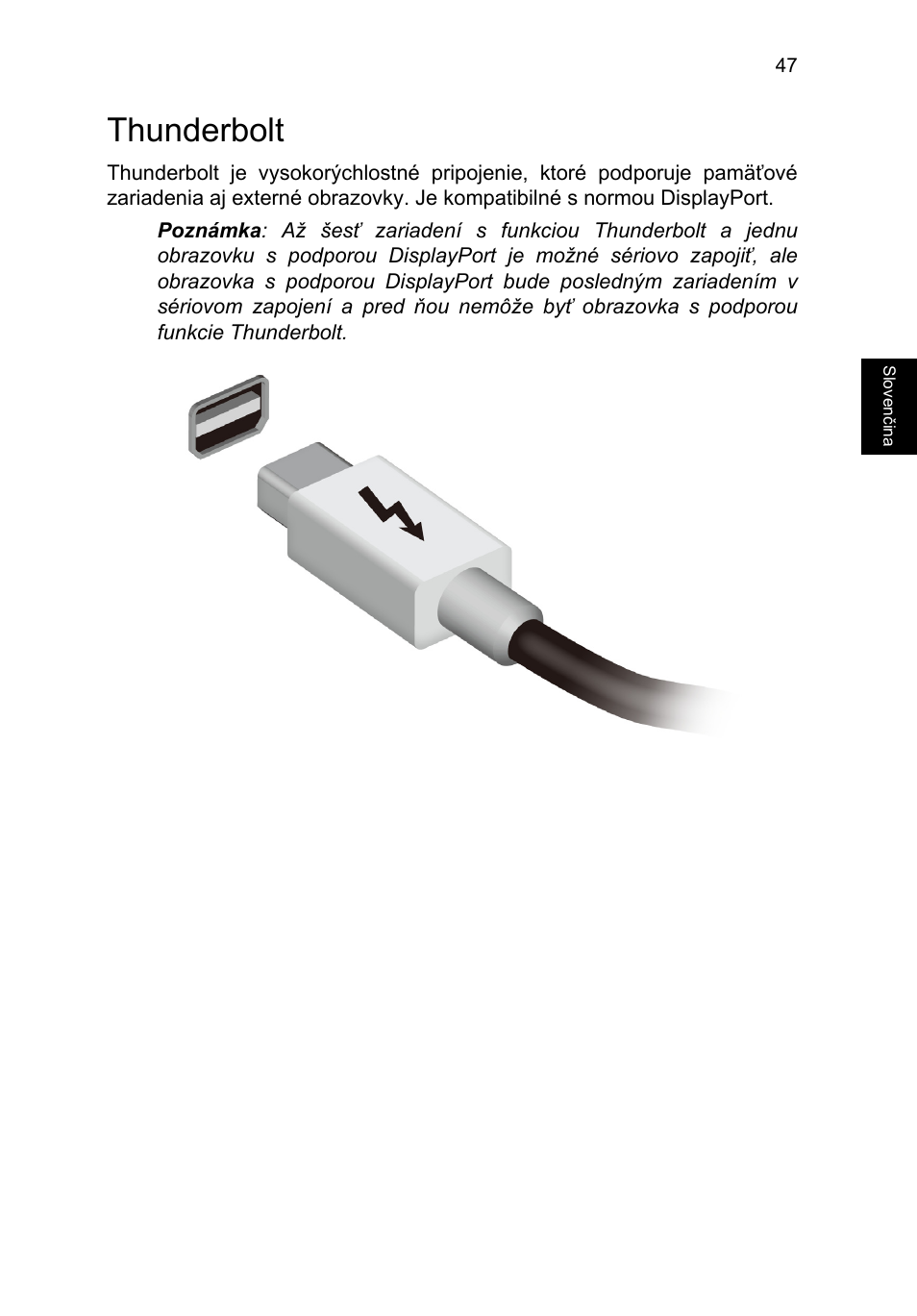 Thunderbolt | Acer TravelMate P253-MG User Manual | Page 1453 / 2736