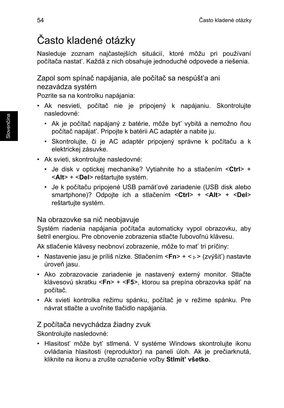 Často kladené otázky | Acer TravelMate P253-MG User Manual | Page 1460 / 2736