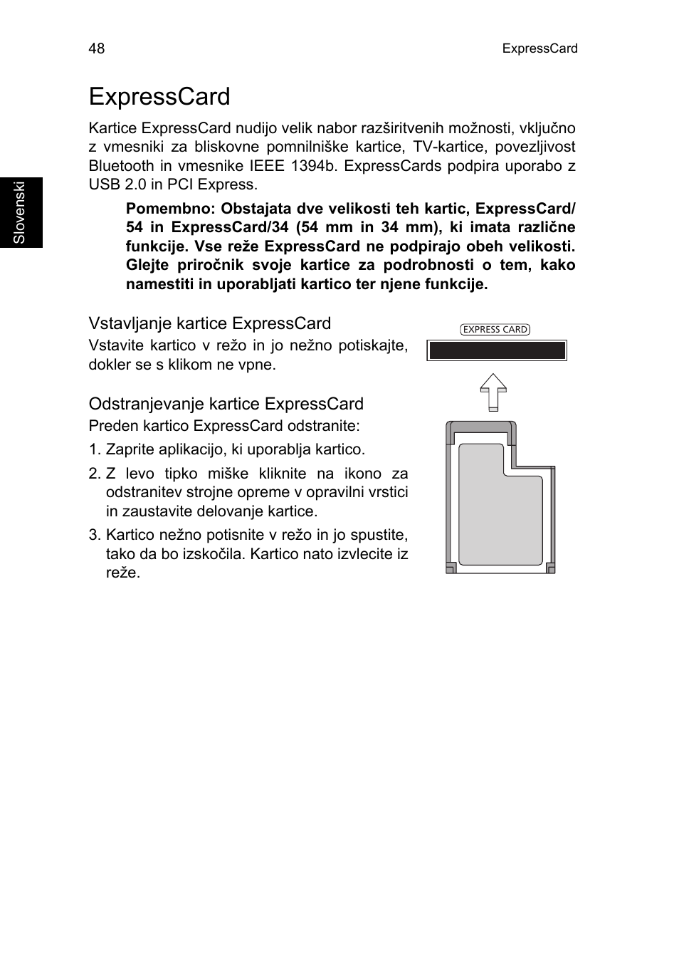 Expresscard, Expresscard 48 | Acer TravelMate P253-MG User Manual | Page 1544 / 2736