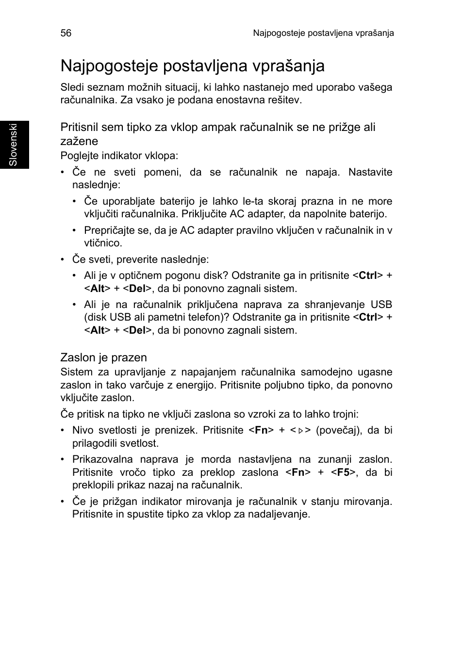 Najpogosteje postavljena vprašanja | Acer TravelMate P253-MG User Manual | Page 1552 / 2736