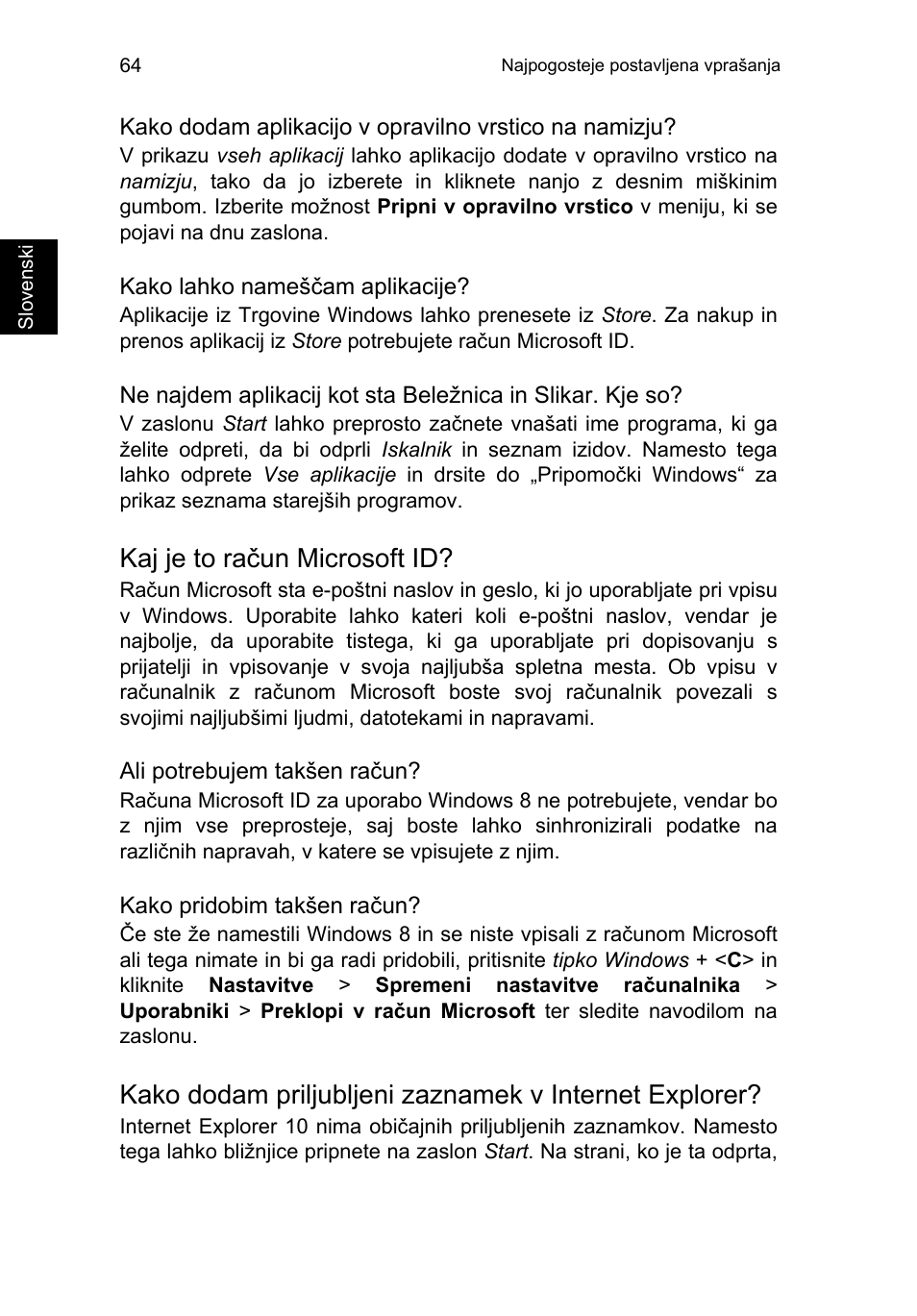 Kaj je to račun microsoft id | Acer TravelMate P253-MG User Manual | Page 1560 / 2736