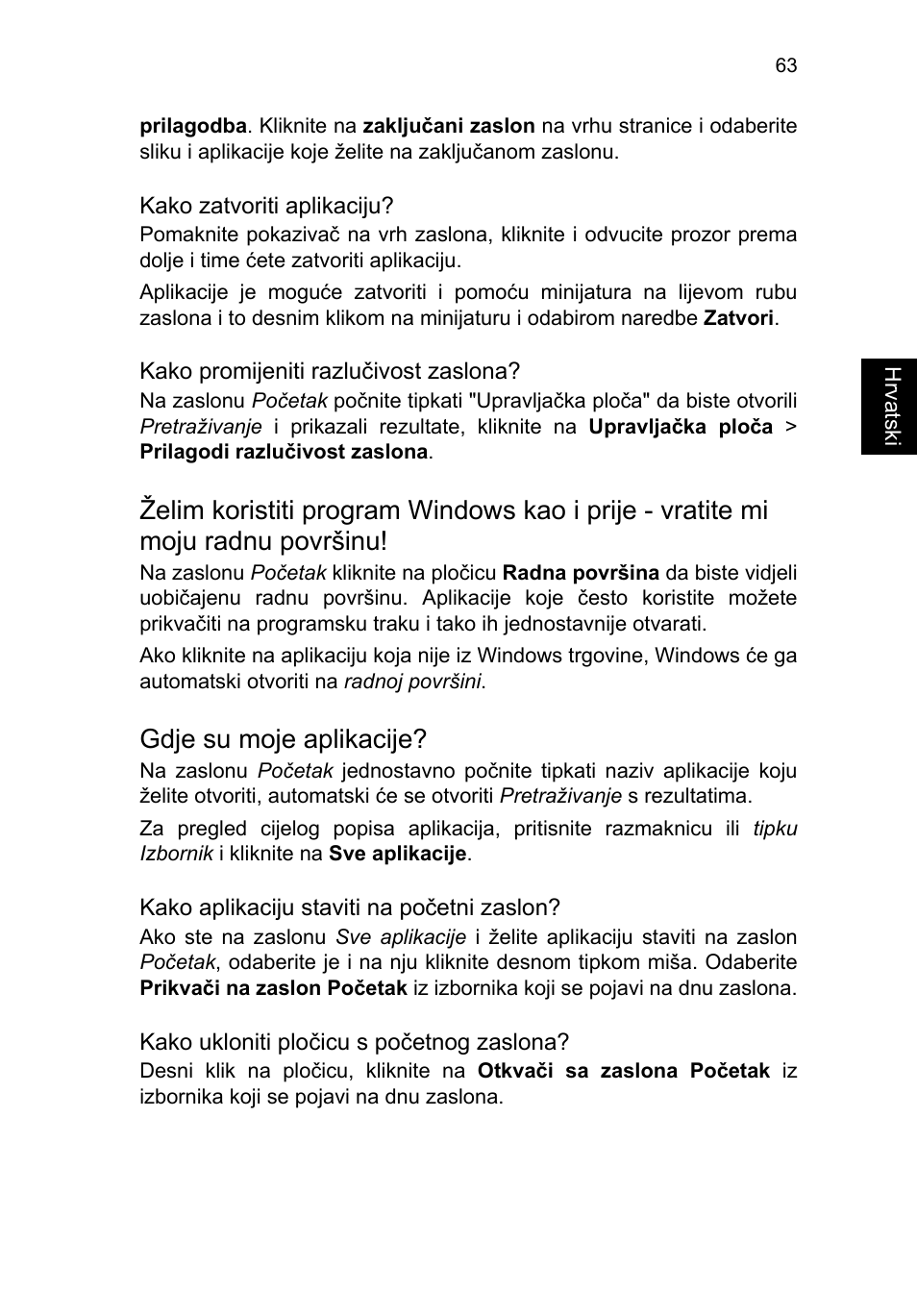 Gdje su moje aplikacije | Acer TravelMate P253-MG User Manual | Page 1651 / 2736