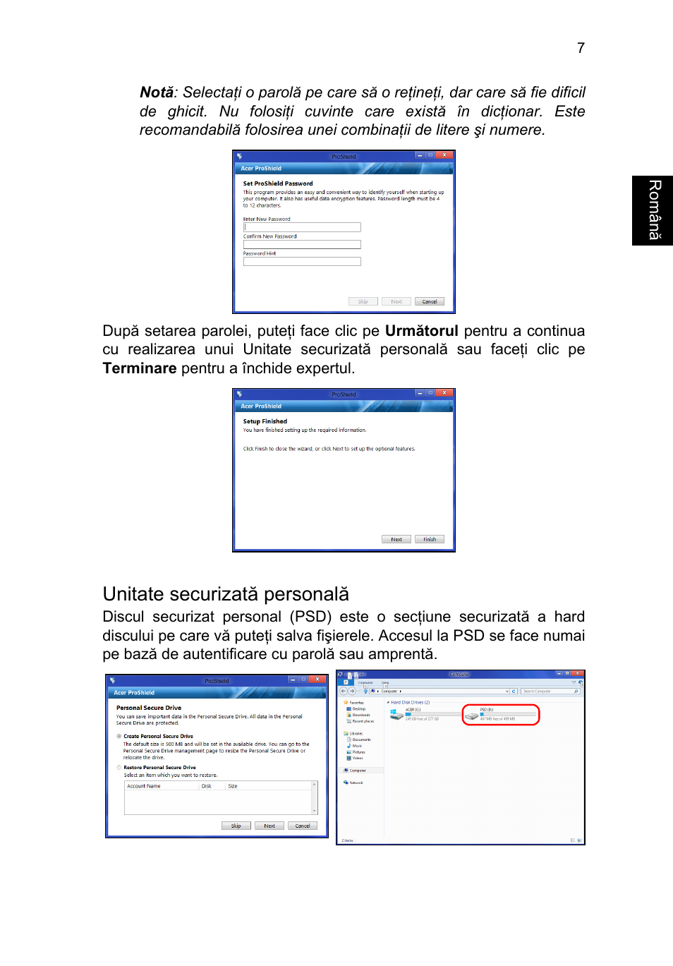 Unitate securizată personală | Acer TravelMate P253-MG User Manual | Page 1687 / 2736