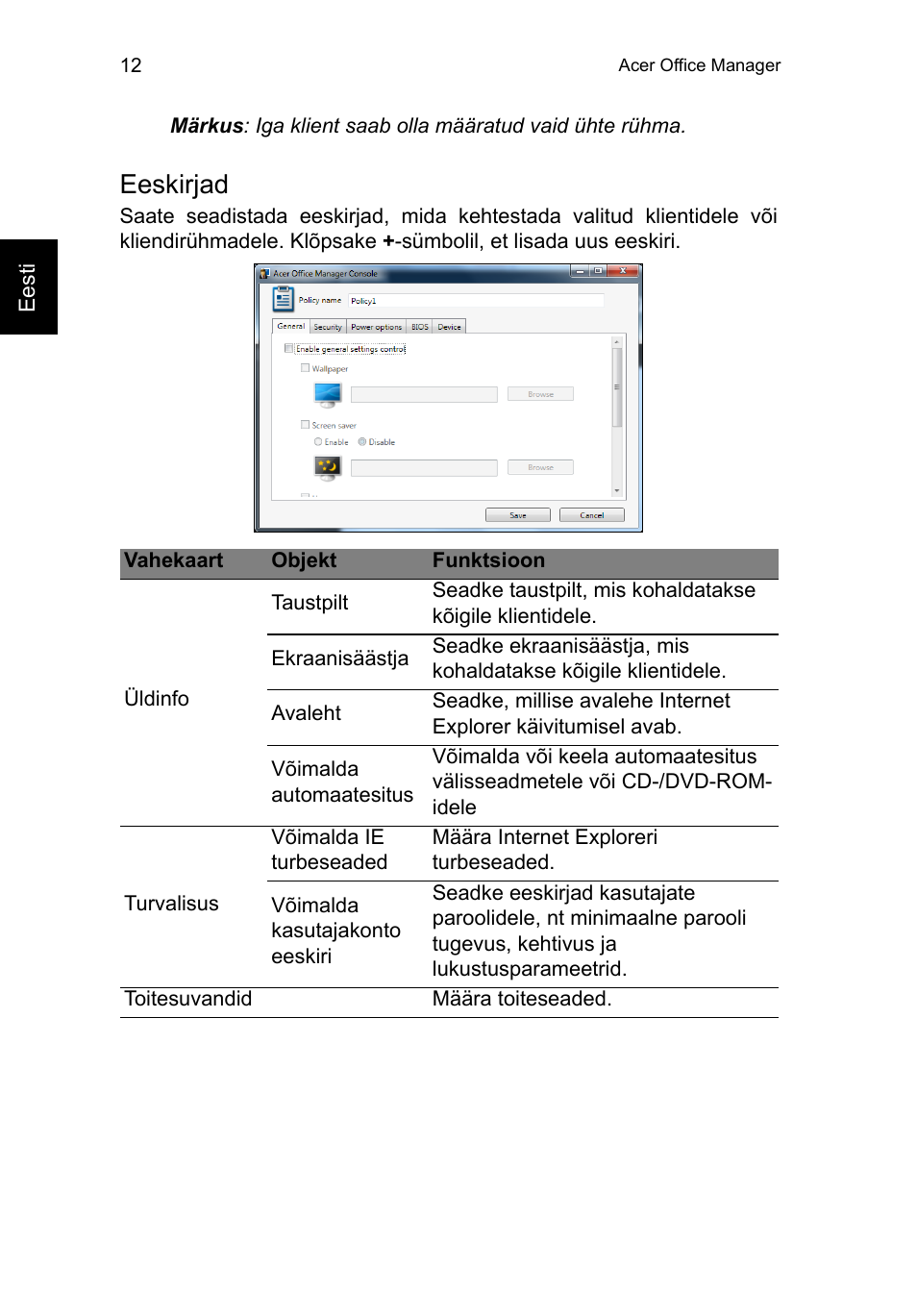 Eeskirjad | Acer TravelMate P253-MG User Manual | Page 1876 / 2736
