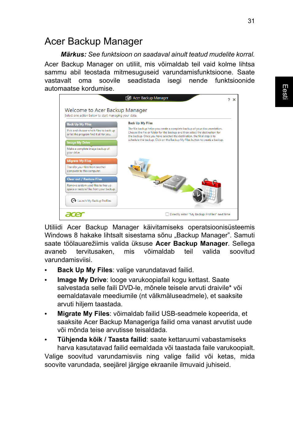 Acer backup manager | Acer TravelMate P253-MG User Manual | Page 1895 / 2736