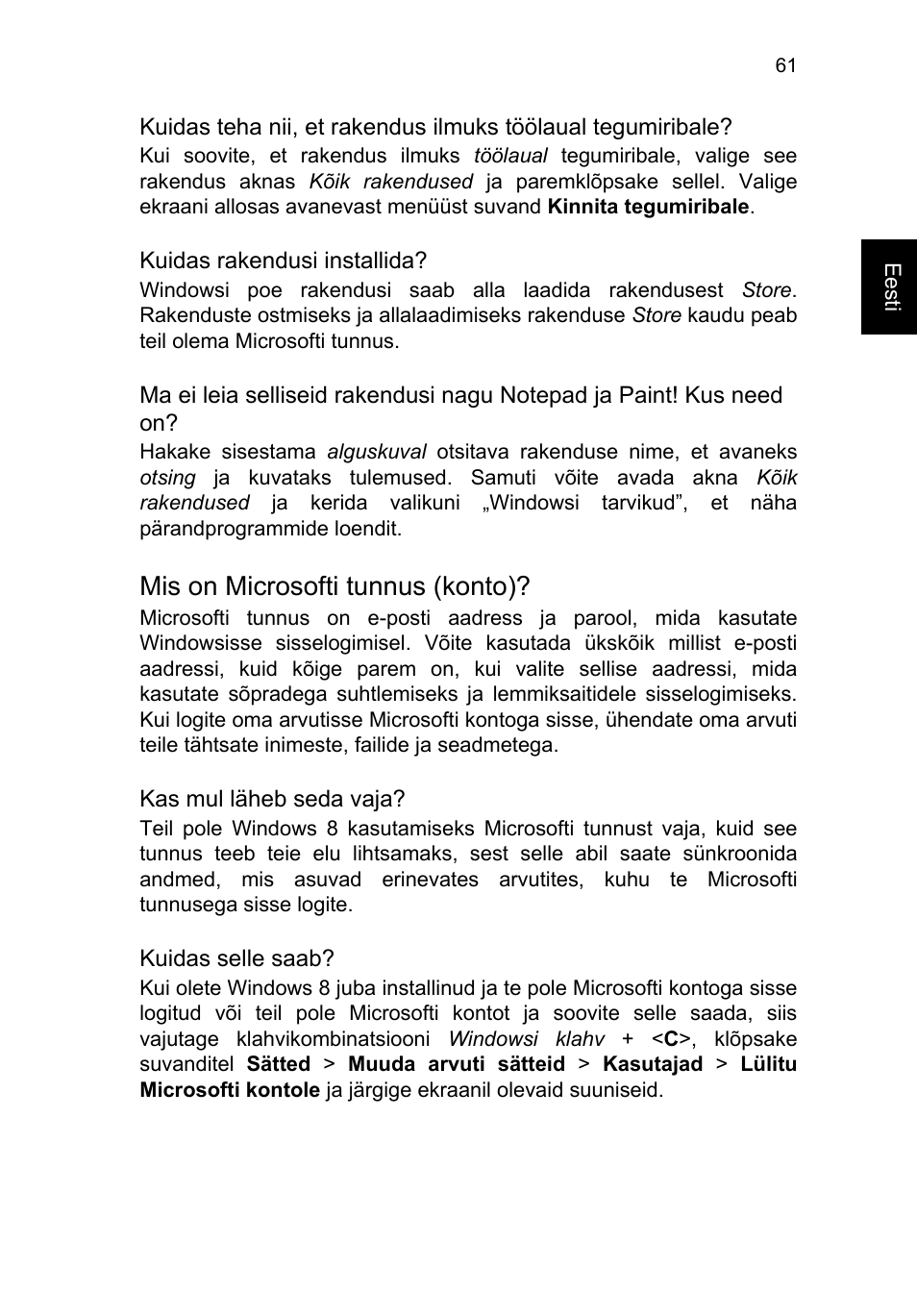 Mis on microsofti tunnus (konto) | Acer TravelMate P253-MG User Manual | Page 1925 / 2736