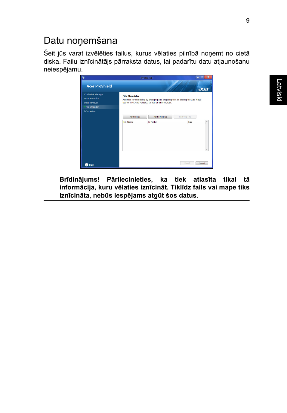 Datu noņemšana | Acer TravelMate P253-MG User Manual | Page 1961 / 2736