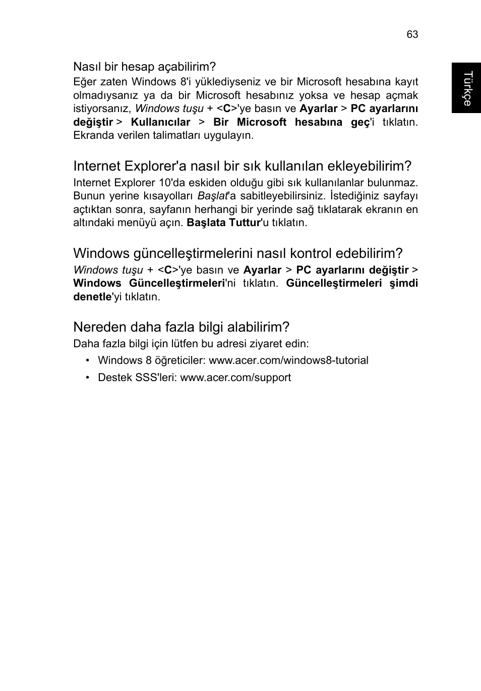 Nereden daha fazla bilgi alabilirim | Acer TravelMate P253-MG User Manual | Page 2299 / 2736