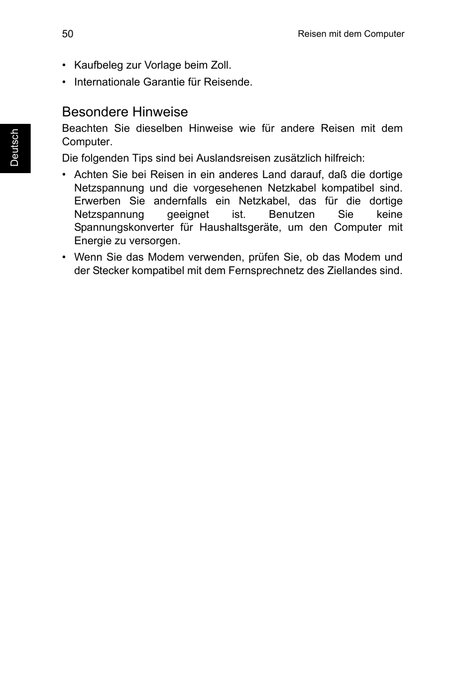 Besondere hinweise | Acer TravelMate P253-MG User Manual | Page 254 / 2736