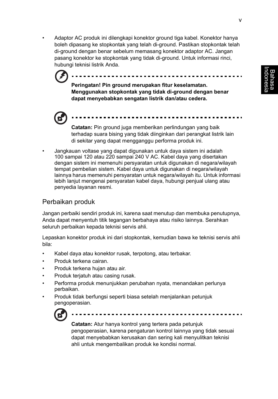 Perbaikan produk | Acer TravelMate P253-MG User Manual | Page 2555 / 2736