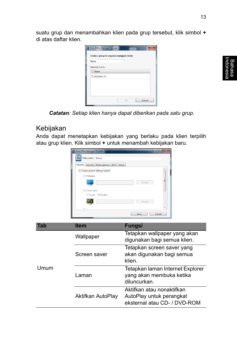 Kebijakan | Acer TravelMate P253-MG User Manual | Page 2583 / 2736