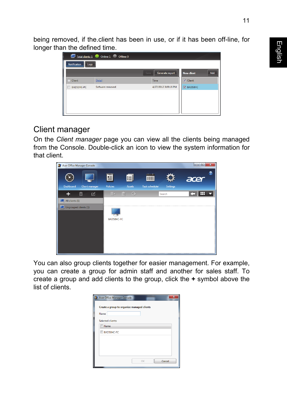 Client manager | Acer TravelMate P253-MG User Manual | Page 31 / 2736