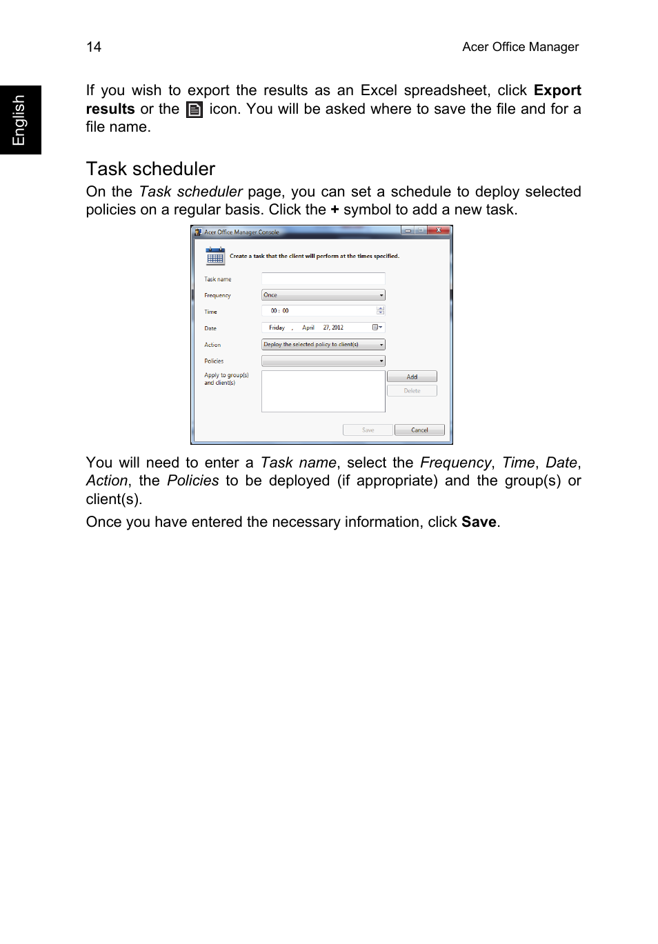 Task scheduler | Acer TravelMate P253-MG User Manual | Page 34 / 2736