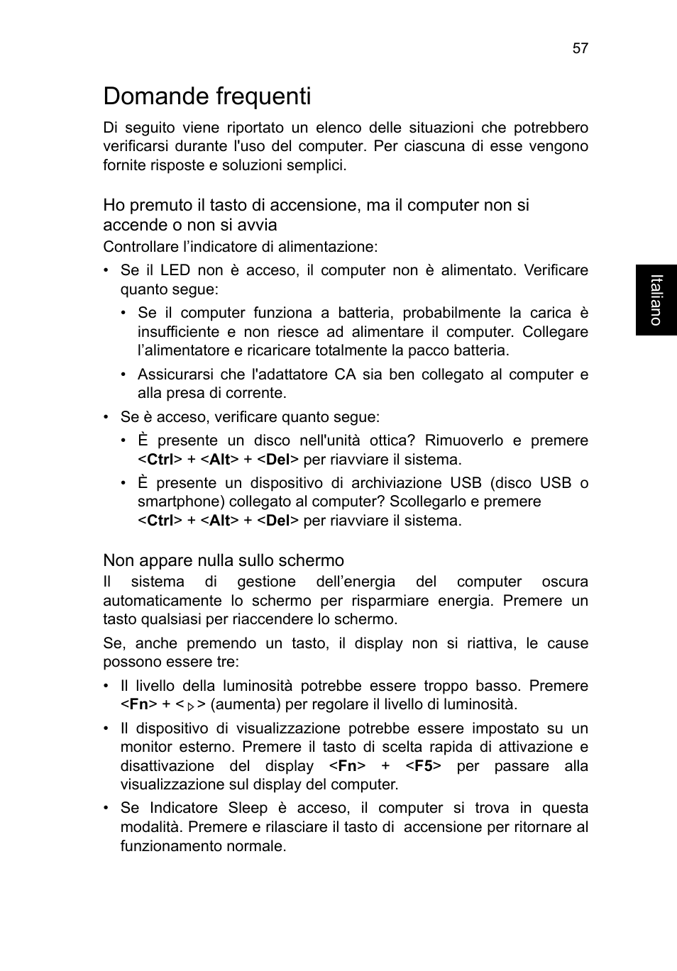 Domande frequenti | Acer TravelMate P253-MG User Manual | Page 361 / 2736