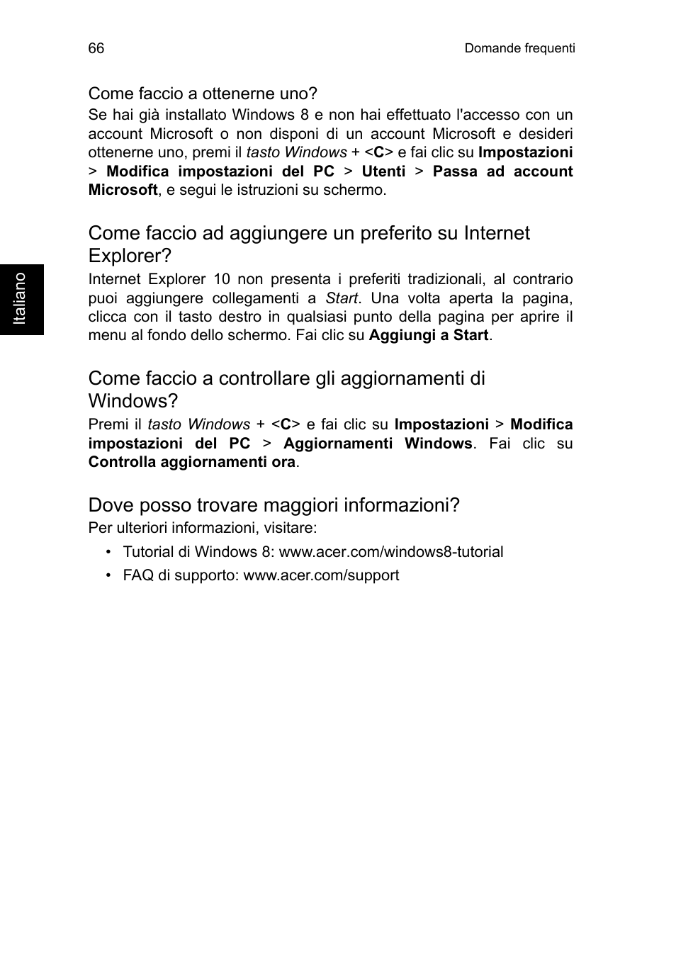 Dove posso trovare maggiori informazioni | Acer TravelMate P253-MG User Manual | Page 370 / 2736