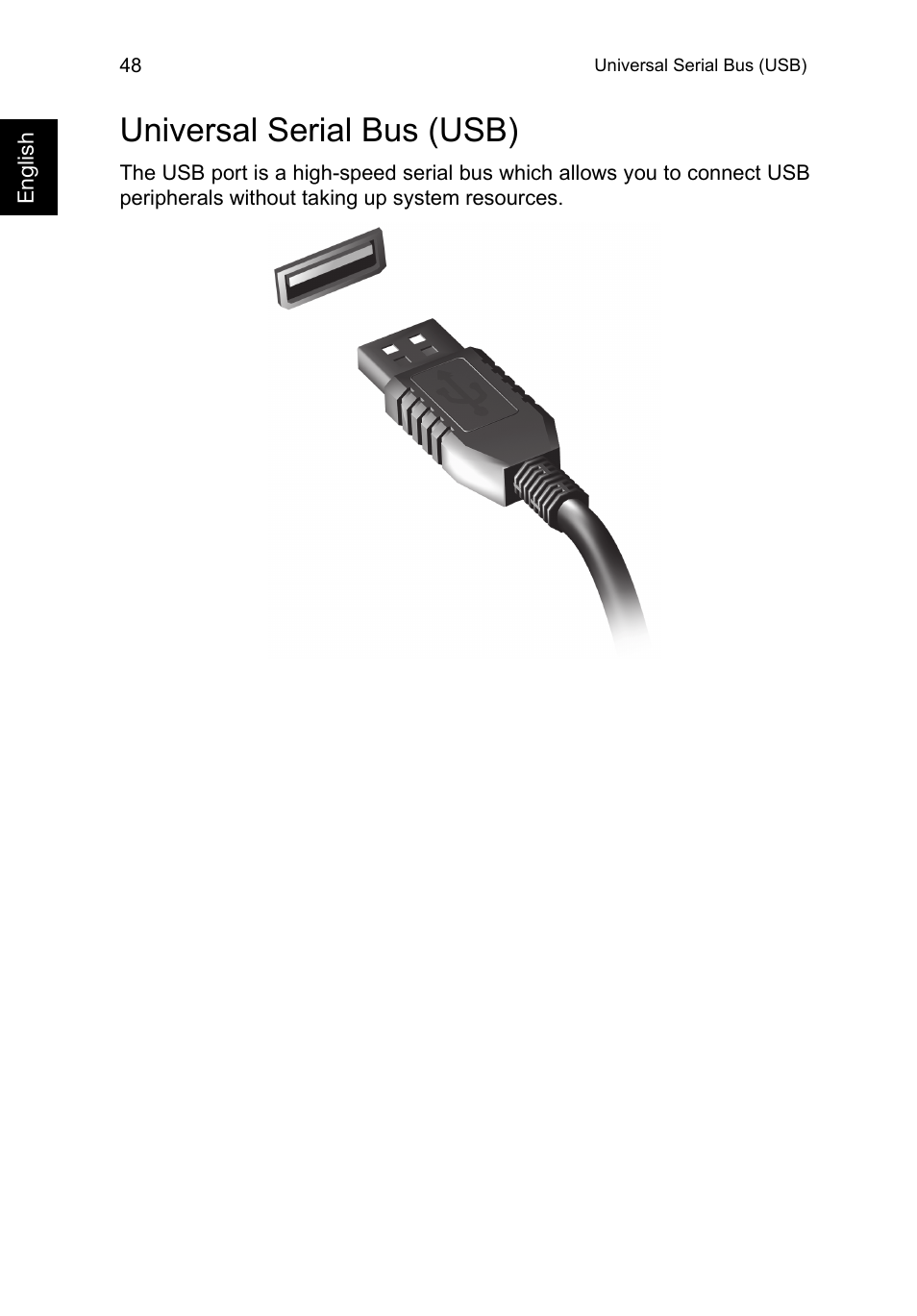 Universal serial bus (usb) | Acer TravelMate P253-MG User Manual | Page 68 / 2736